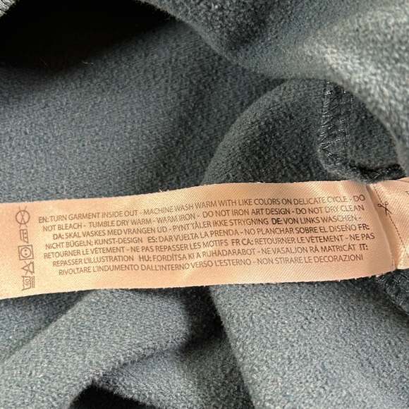 ARIAT Team Logo Full Zip Sweatshirt Teal Blue Women Small - Picture 11 of 13